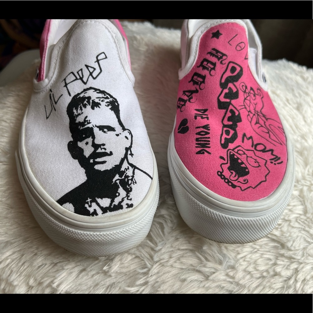 Custom Lil Peep Vans